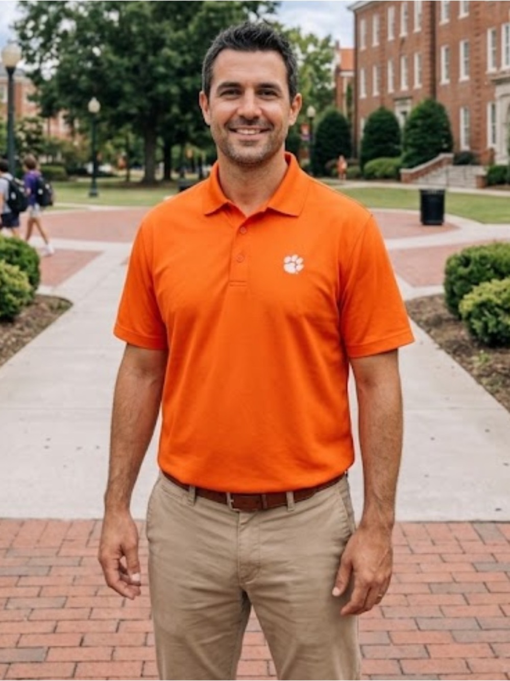 Cutter & Buck Clemson Tigers Polo Men’s 3XL Orange Golf Performance
U